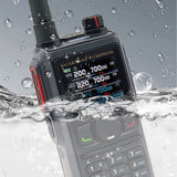 Radtel RT-580G GPS Bluetooth Amateur Ham Two Way Radio 256CH Air Band Walkie Talkie  VOX SOS LCD Police Scanner Aviation