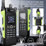 Radtel R8000 136-174/400-520Mhz Ham Radio Dual Display Air Band Walkie Talkie Long Range Portable Two-Way Radio Cross Band TX RX