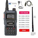 Radtel IP68 Waterproof NOAA Weather Channel Full Band Ham Amateur 2 Way Radio 199CH Walkie Talkie AM Air Aviation Band Satcom