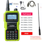 Radtel IP68 Waterproof NOAA Weather Channel Full Band Ham Amateur 2 Way Radio 199CH Walkie Talkie AM Air Aviation Band Satcom