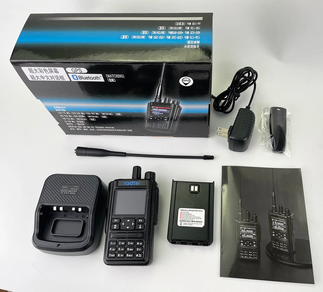 None gps/wireless Ver. Amateur Ham Radio 6 Bands 256ch Air - Temu