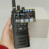 Radtel CB-10 Handheld Walkie Talkie 27MHz CB Radio HAM Transceiver 4W 12V AM/FM CB channels 26-27MHz 4100hAm Battery for truck