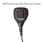 Radtel Two Way Radio Speaker Mic Walkie Talkie Shoulder Microphone For RT-493 Radtel RT-490 RT-830 RT-470 RT-470X RT-470L RT-495 RT-630 RT-890 RT12 RT-900 RT-860 RT-4D Radios