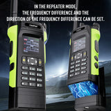 Radtel R8000 136-174/400-520Mhz Ham Radio Dual Display Air Band Walkie Talkie Long Range Portable Two-Way Radio Cross Band TX RX