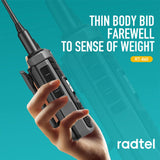 2pcs Radtel RT-860 Multi Band Ham Radio HF UHF VHF Dual Band with AM USB LSB CW CB LW MW SW SSB Reception, 1024 Channels
