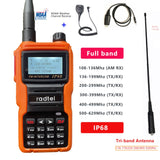 Radtel IP68 Waterproof NOAA Weather Channel Full Band Ham Amateur 2 Way Radio 199CH Walkie Talkie AM Air Aviation Band Satcom