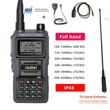 Radtel IP-68 Waterproof NOAA Weather Channel Full Band Ham Amateur 2 Way Radio IP68 199CH Walkie Talkie AM Air Aviation Band Satcom