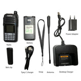 Radtel RT-420 6 Bands Amateur Ham Two Way Radio 256CH Air Band Walkie Talkie NOAA VOX USB SOS LCD Color Police Scanner Aviation