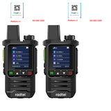 Radtel P6 Rapid Radios Unlimited Range, 5000 Miles Above Walkie Talkie Nationwide Handheld PoC for Adults Rechargeable PTT, Long Distance Walkie-talkies with Lights(2 Pack)