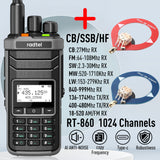Radtel RT-860 Multi Band HF/UHF/VHF Ham Radio 18-1000Mhz AM/USB/LSB/CW/CB/LW/MW/SW Receive 1024 Channels 5W