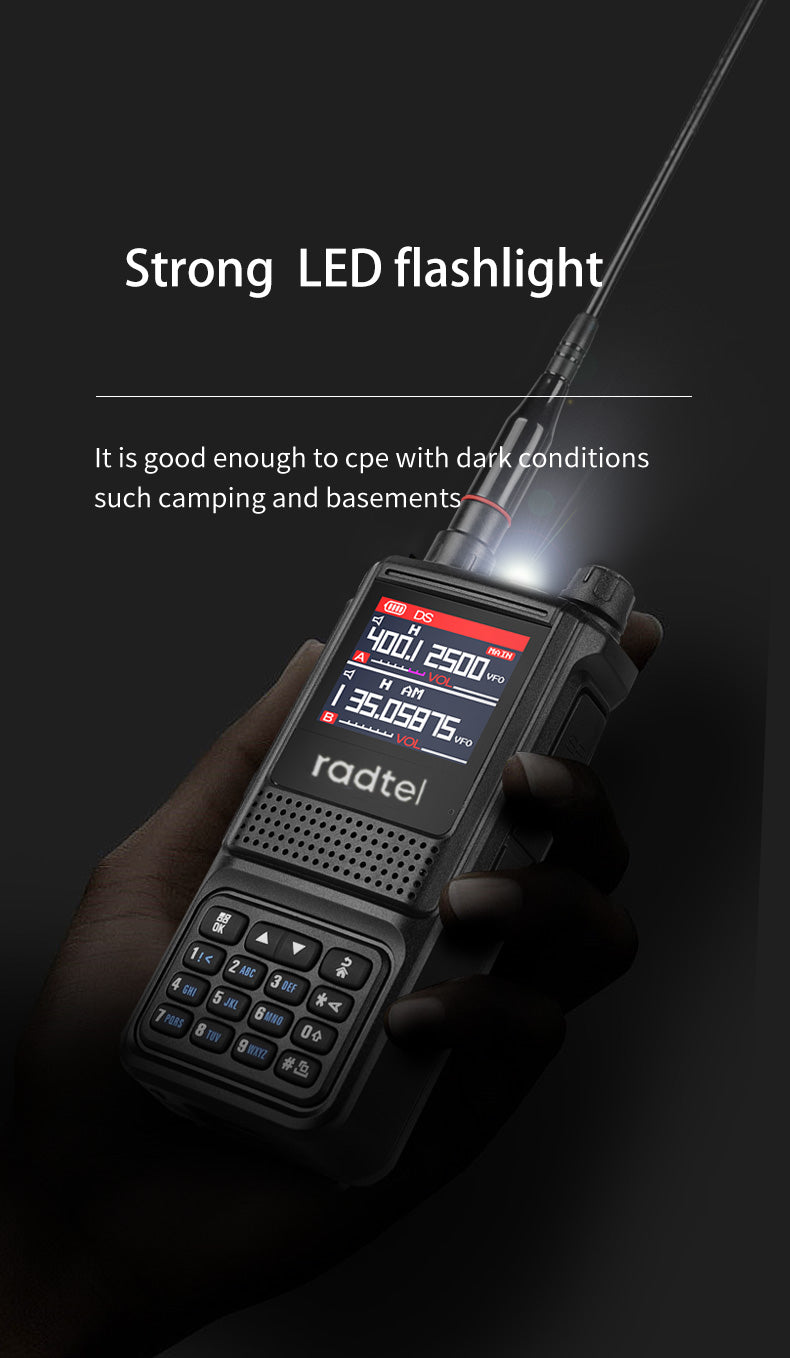 Radtel Rt-470l 5w 6 Bandas Estación De Radio Bidireccional