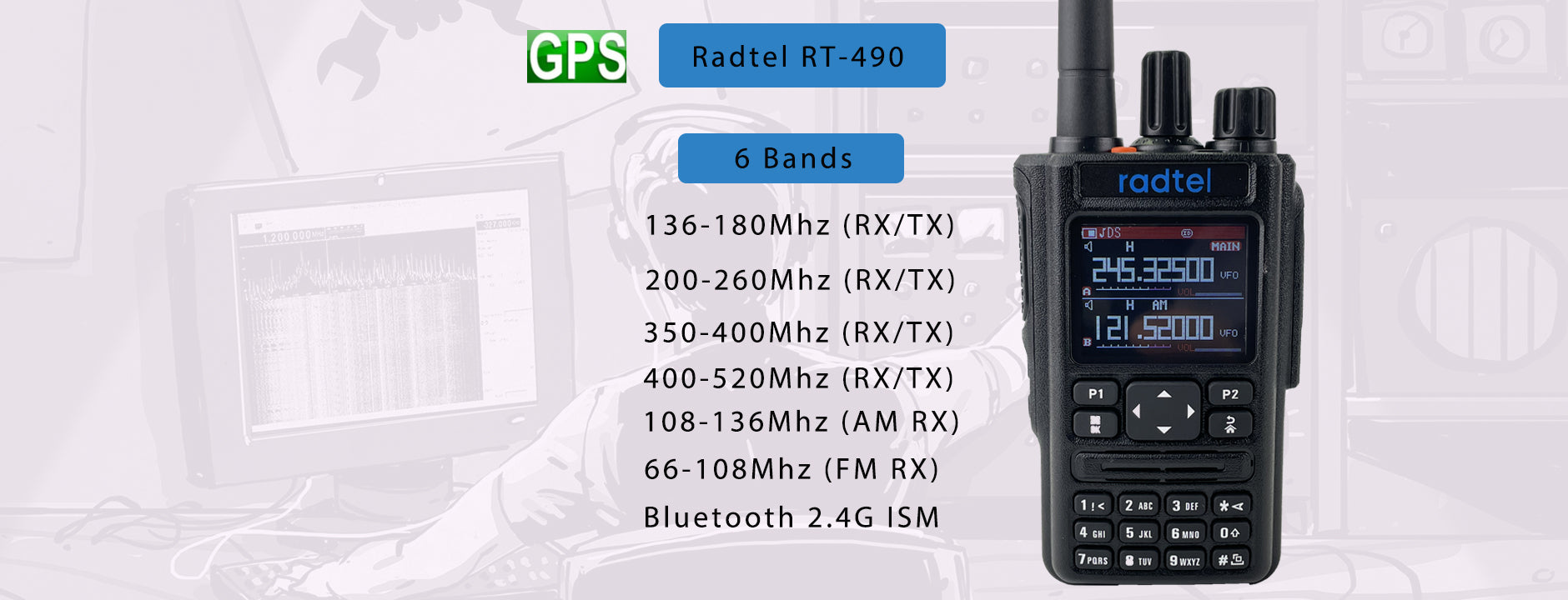 Walkie Talkies & Two Way Radios Online Shop | Radtels.com – Radtel