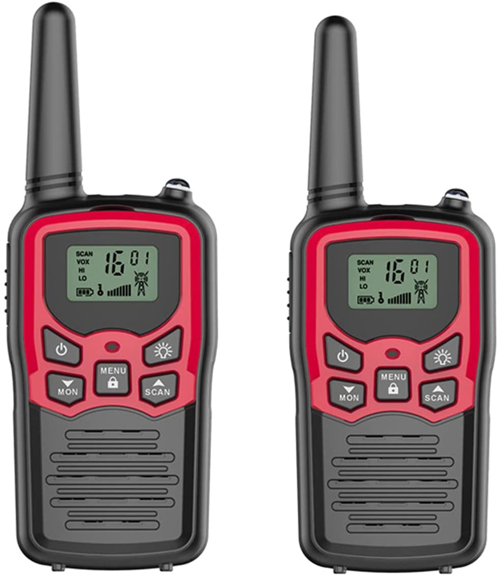 Walkie Talkie for Adults,  FRS PMR446 Long Range Rechargeable Two Way Radio with 22CH Flash Light