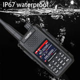 Radtel RT-630 Waterproof Full Bands Amateur Ham Radio, Aviation Air Band Walkie Talkie, Wireless Copy Frequency 10W, IP67, USB