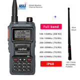 Radtel IP68 Waterproof NOAA Weather Channel Full Band Ham Amateur 2 Way Radio 199CH Walkie Talkie AM Air Aviation Band Satcom