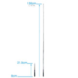 Walkie Talkie SMA Female Telescopic Gain VHF 136-174MHZ Antenna for WouXun Kenwood BAOFENG UV-5R BF-888S Two Way Radio