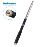 Walkie Talkie SMA Female Telescopic Gain VHF 136-174MHZ Antenna for WouXun Kenwood BAOFENG UV-5R BF-888S Two Way Radio