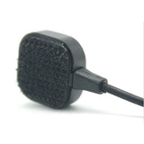 Throat Vibration Microphone For Two Way Radio