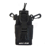 MSC-20B Case Holder Nylon Multi-functional Portable Radio Holster for BaoFeng UV-5R UV-82 BF-888S Walkie Talkie 65*45*125MM