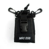 MSC-20B Case Holder Nylon Multi-functional Portable Radio Holster for BaoFeng UV-5R UV-82 BF-888S Walkie Talkie 65*45*125MM