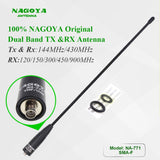 100% Original Nagoya NA-771 Dual Band Antenna FOR RT-470 RT-490 RT-470x RT-470L RT-10 RT12 RT-830 RT-850 RT-890 RT-495 RT-630