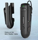 Hang-on Ear Mini Walkie Talkie Radtel RT2 16CH Light weight Dual PTT for Gift Kids Business