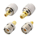 RF connector adapter UHF-SMA  Female male To UHF Male PL259 SO239 Connector RF Coax Coaxial Adapter