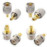 RF connector adapter UHF-SMA  Female male To UHF Male PL259 SO239 Connector RF Coax Coaxial Adapter