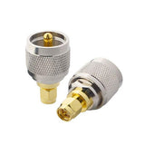 RF connector adapter UHF-SMA  Female male To UHF Male PL259 SO239 Connector RF Coax Coaxial Adapter