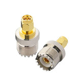 RF connector adapter UHF-SMA  Female male To UHF Male PL259 SO239 Connector RF Coax Coaxial Adapter