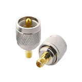 RF connector adapter UHF-SMA  Female male To UHF Male PL259 SO239 Connector RF Coax Coaxial Adapter