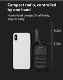 2pcs WLN KD-C52 MINI Handheld Walkie Talkie for Gift Kids Children