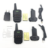 2pcs WLN KD-C52 MINI Handheld Walkie Talkie for Gift Kids Children