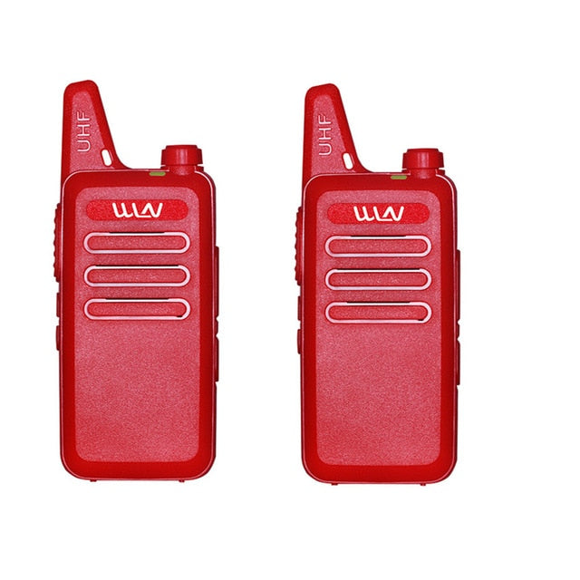 2pcs WLN KD-C1 MINI Handheld Transceiver KD C1 Two Way Radio Ham Communicator Radio Station Mi-Ni Walkie Talkie