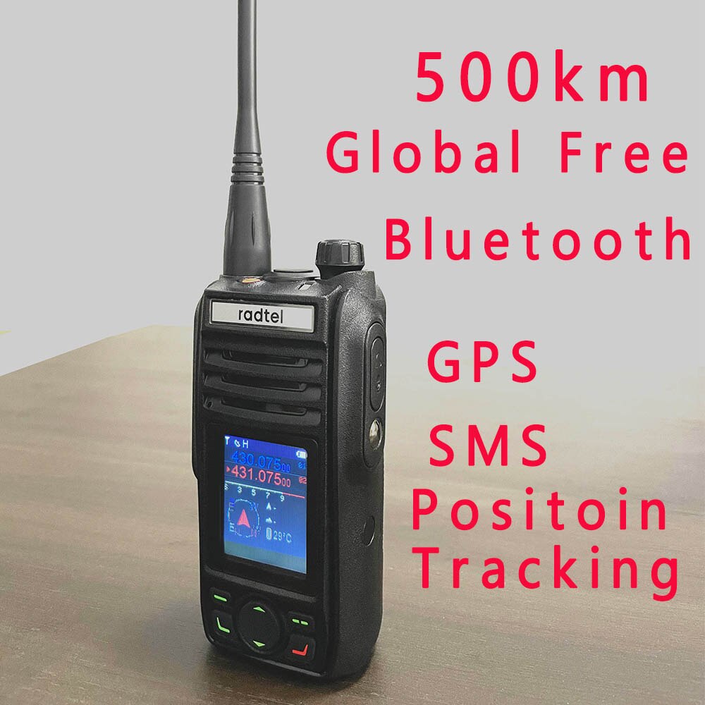 Radtel RN15 Global Free Talking Walkie Talkie 500km Unlimited Range Ne