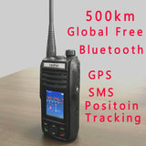 Radtel RN15 Global Free Talking Walkie Talkie 500km Unlimited Range Network Two Way Radio GPS Bluetooth IP67 Position Track